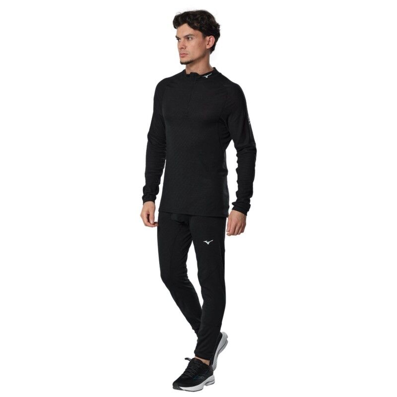 Mizuno PREM Merino Wool Half Zip - Base layer - Men's | Hardloop