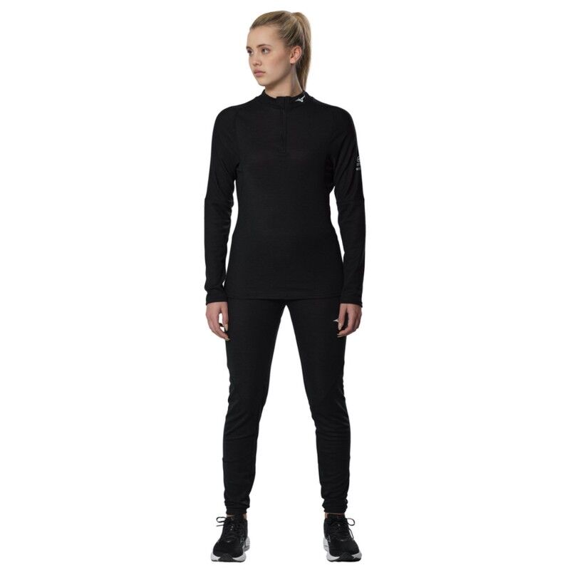 Mizuno PREM Merino Wool Half Zip - Sous-vêtement thermique femme | Hardloop