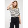Armor-Lux Mariniere Cancale - T-shirt femme | Hardloop