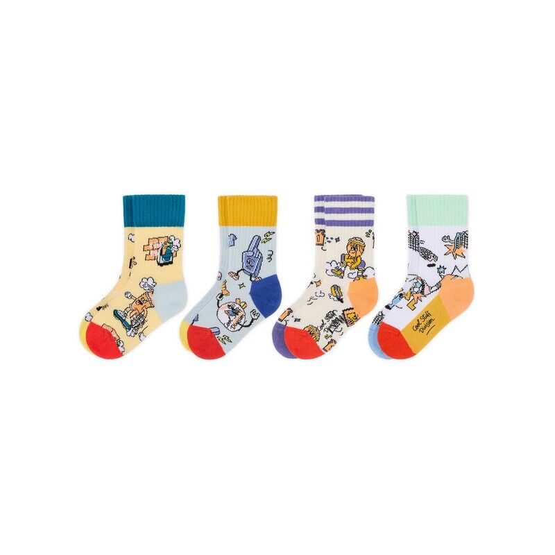 Hello Hossy Pack (4 sets) - Game On - Calze - Bambino | Hardloop