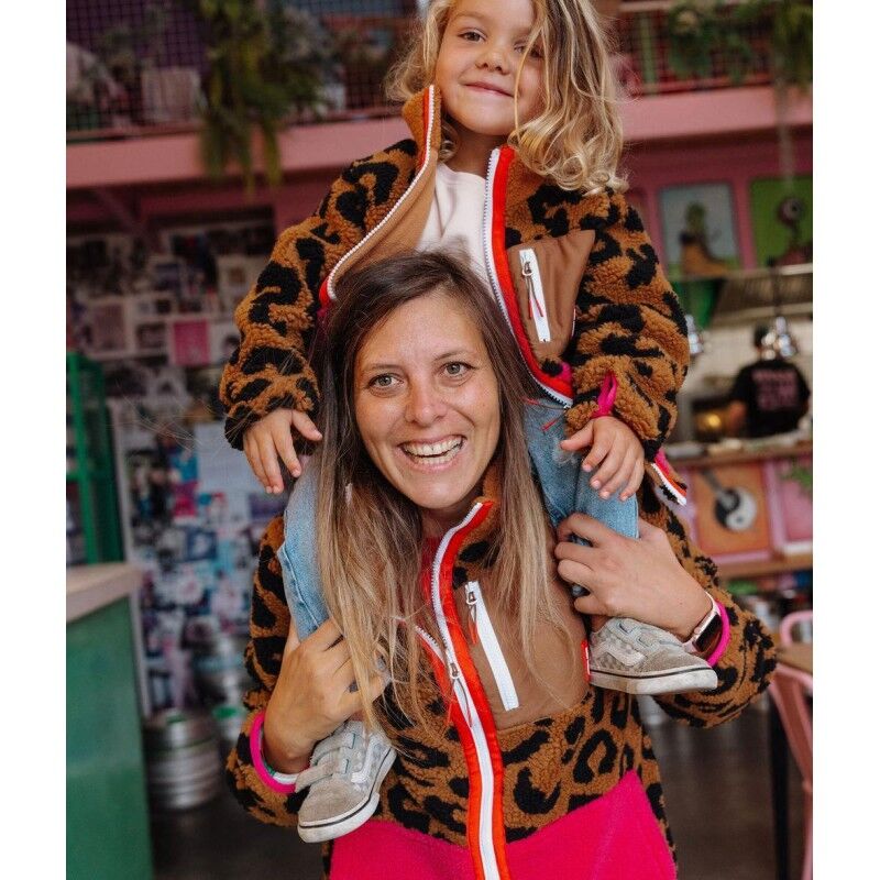 Hello Hossy Leopard - Fleecejacke | Hardloop
