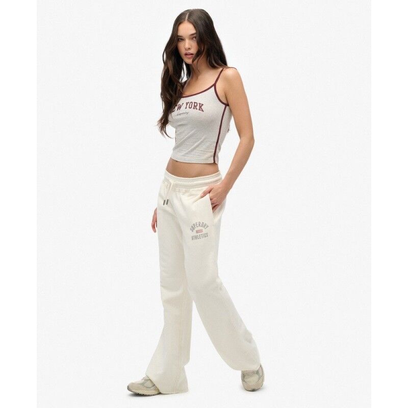 Superdry Athletic Print Flare Jogger - Pantalon survêtement femme | Hardloop