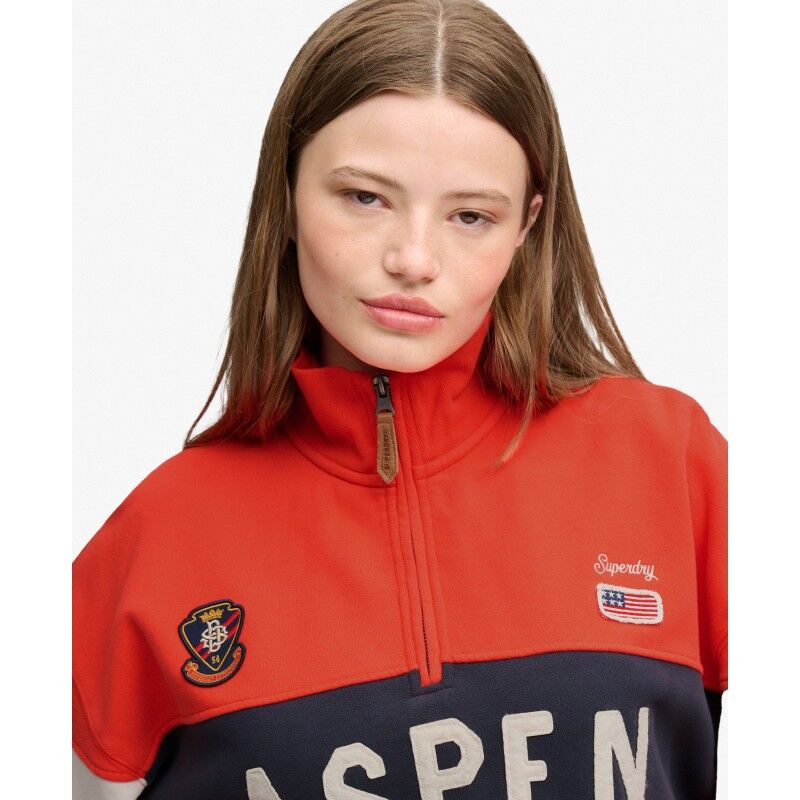 Preppy Ski Half Zip - Pullover - Damen