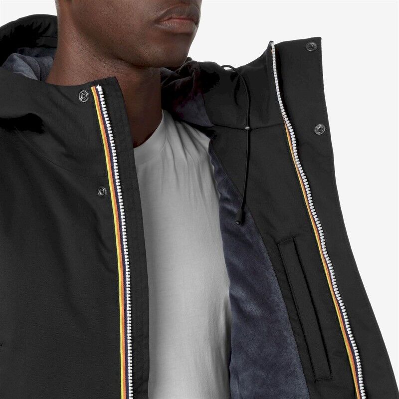 K-Way Jarno Twill Marmotta - Parka homme | Hardloop