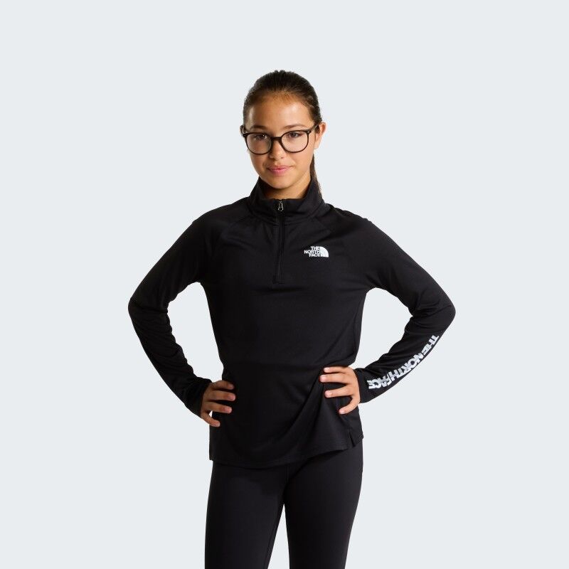 The North Face G Flex 1/4 Zip Top -Graphic - Fleecevest - Kinderen | Hardloop