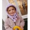 Hello Hossy Warmy Mauve - Balaclava - Kid's | Hardloop