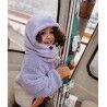 Hello Hossy Warmy Mauve - Sturmhaube - Kind | Hardloop