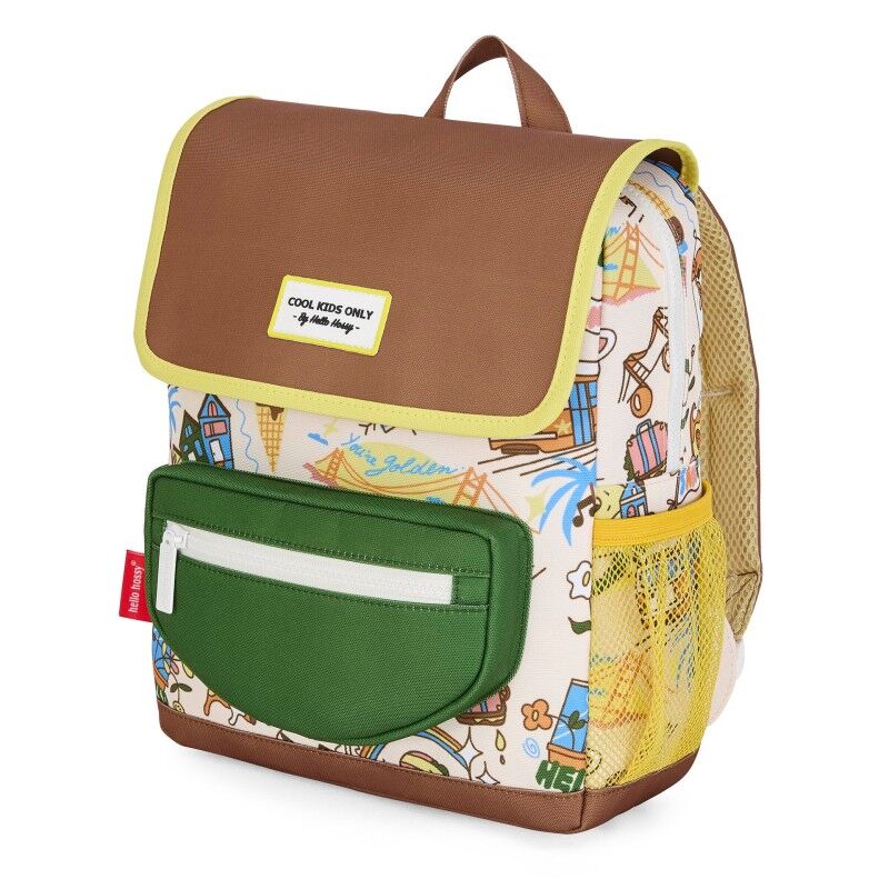 Hello Hossy San Francisco - Urban rugzak - Kinderen | Hardloop
