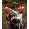 Hello Hossy Color Block Framboise - Bonnet enfant | Hardloop