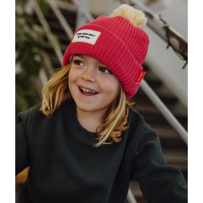 Hello Hossy Color Block Framboise - Beanie - Kid's | Hardloop