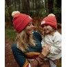 Hello Hossy Color Block Framboise - Bonnet enfant | Hardloop