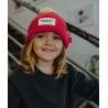 Hello Hossy Color Block Framboise - Bonnet enfant | Hardloop