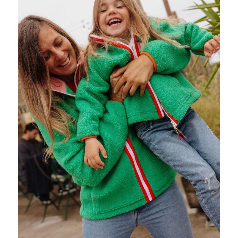 Hello Hossy Green Candy - Forro polar - Mujer | Hardloop