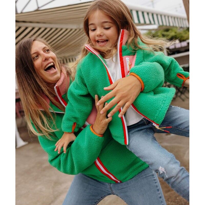 Hello Hossy Green Candy - Giacca in pile - Donna | Hardloop