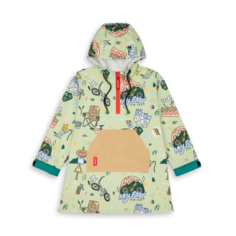 Hello Hossy Retro Flowers - Pončo | Hardloop