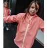 Hello Hossy Pink - Waterproof jacket - Kid's | Hardloop