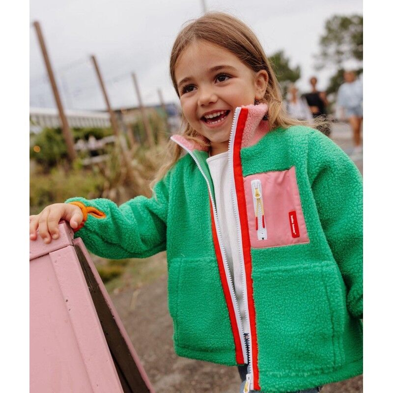 Hello Hossy Green Candy - Fleece jacket - Kid's | Hardloop