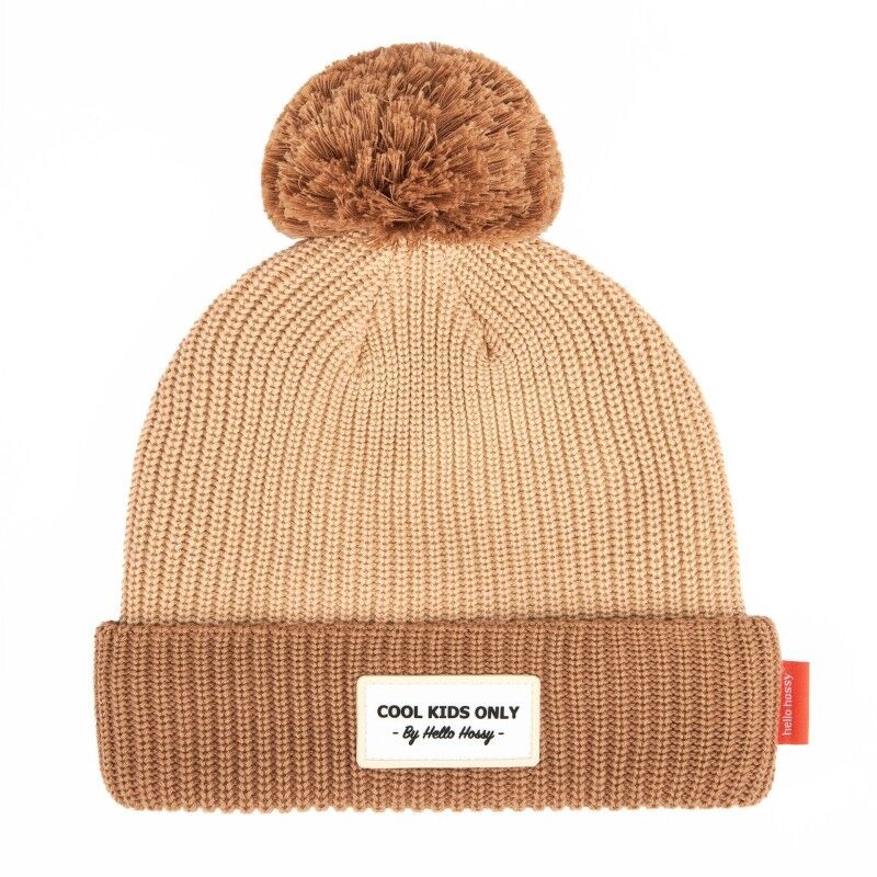 Hello Hossy Color Block Coffee - Bonnet enfant | Hardloop