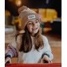 Hello Hossy Color Block Coffee - Muts - Kinderen | Hardloop