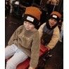 Hello Hossy Color Block Blacky - Beanie - Kid's | Hardloop
