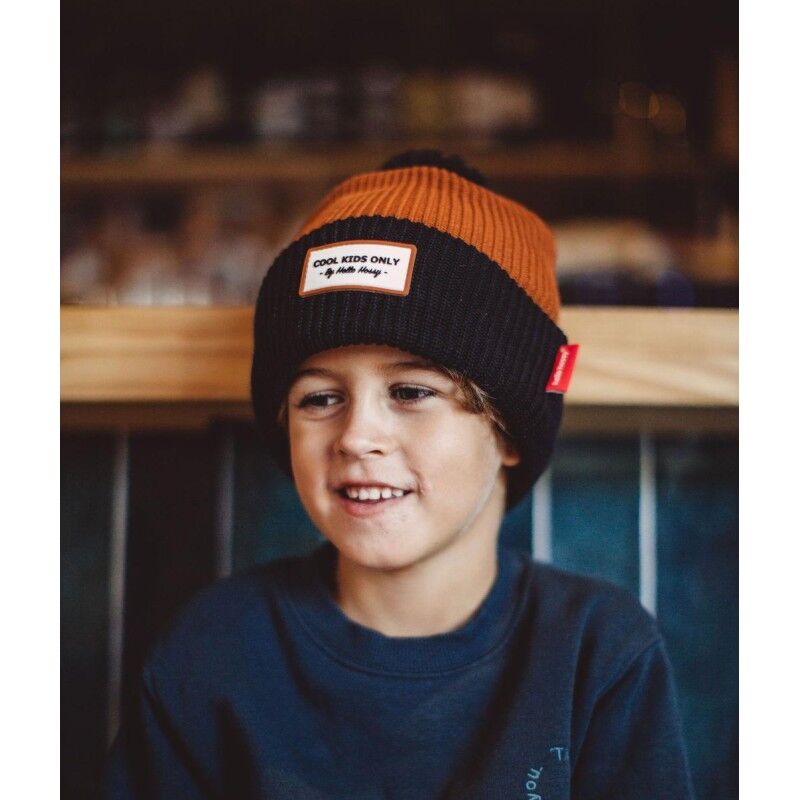 Hello Hossy Color Block Blacky - Beanie - Kid's | Hardloop