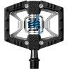 Crankbrothers Double Shot 2 Alloy Hybrid Flat & Clip-In Pedals - MTB pedalen | Hardloop