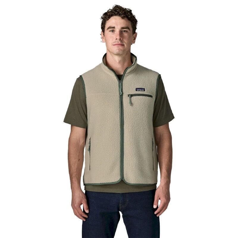 M's Retro Pile Vest - Fleece vest - Men's