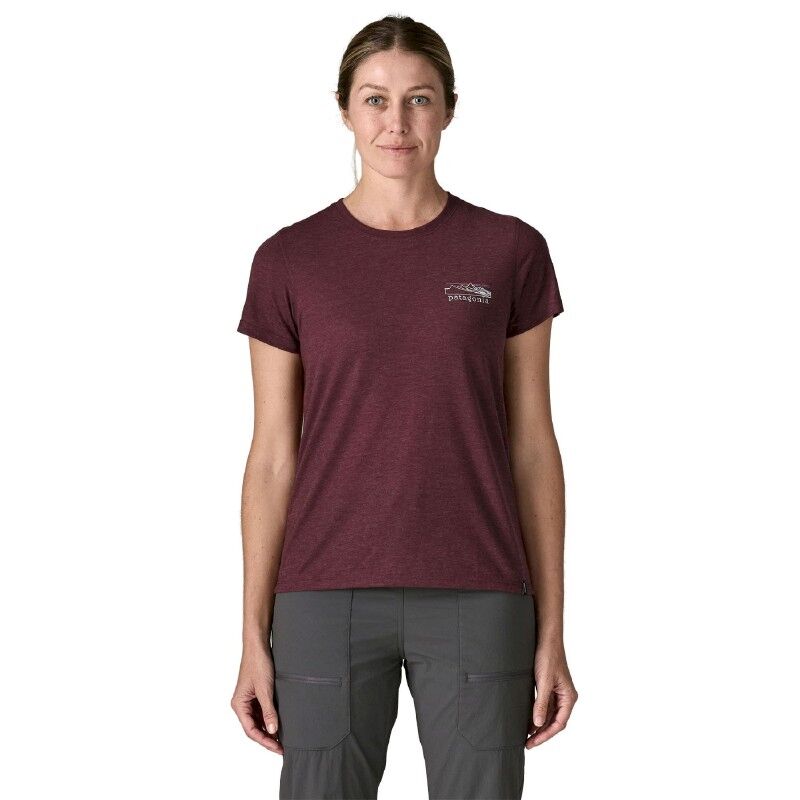 Patagonia W's Cap Cool Trail Shirt - Stratapeaks - T-Shirt - Damen | Hardloop