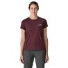 Patagonia W's Cap Cool Trail Shirt - Stratapeaks - T-shirt - Dam | Hardloop
