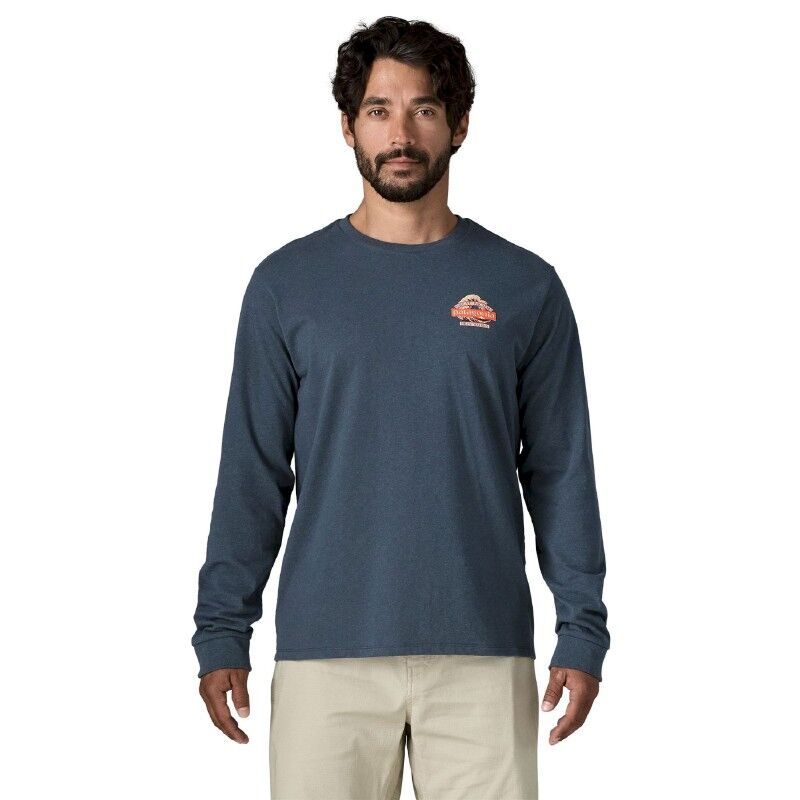 Patagonia M's L/S Great Waves Responsibili-Tee - T-shirt homme | Hardloop