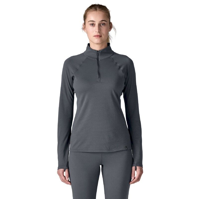 W's Cap MW Zip Neck - Sous-vêtement thermique femme