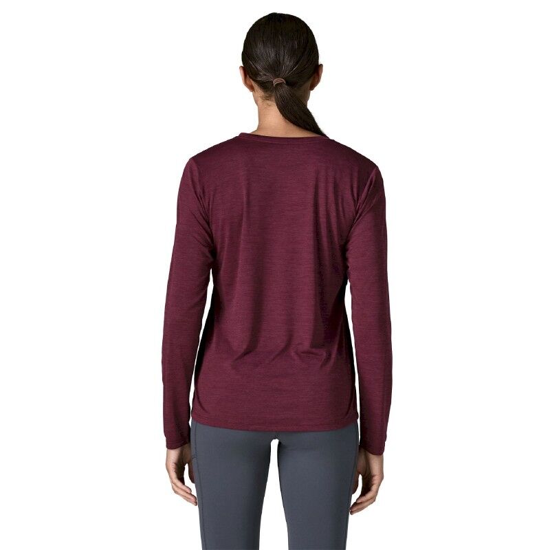 Patagonia W's L/S Cap Cool Daily Shirt - Hut Tripper - UV Shirts - Dam | Hardloop