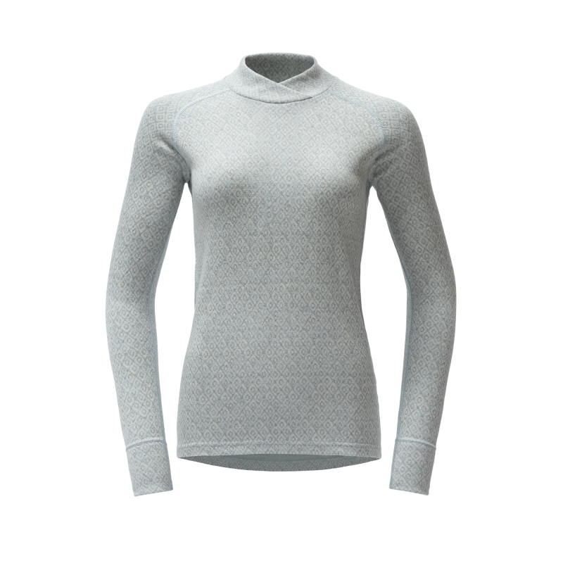 Devold Signature Silk 230 Cross Neck - Merinowolltrikot - Damen | Hardloop