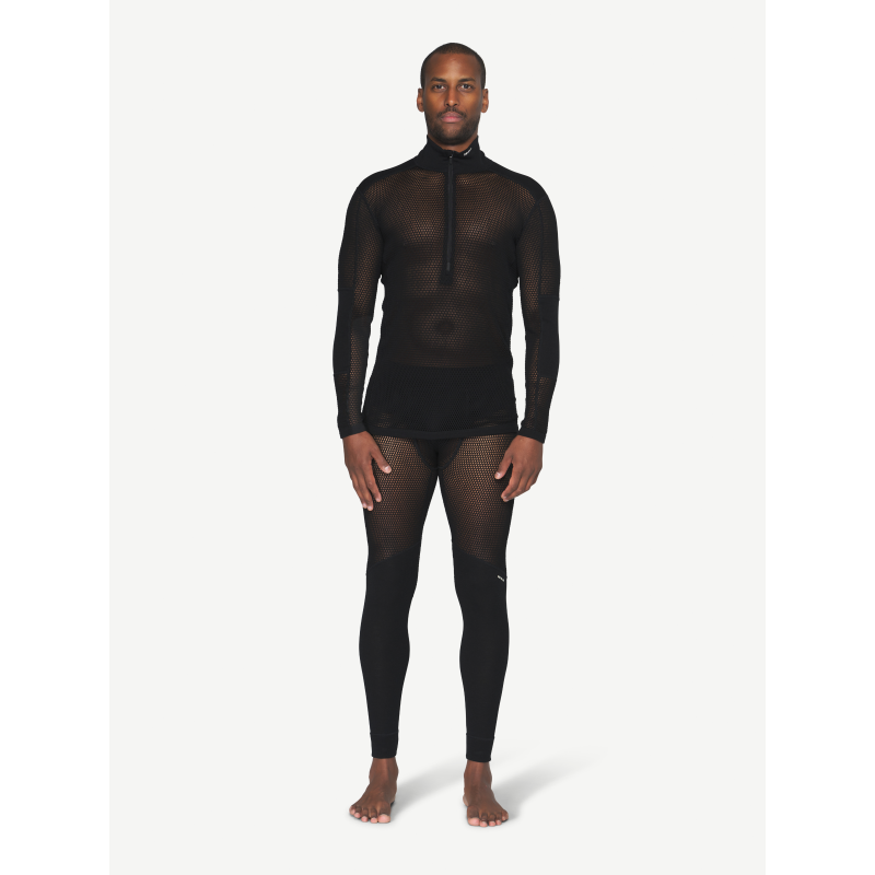Devold Wool Mesh Pro Zip Neck - Pánské Merinoové Trička | Hardloop