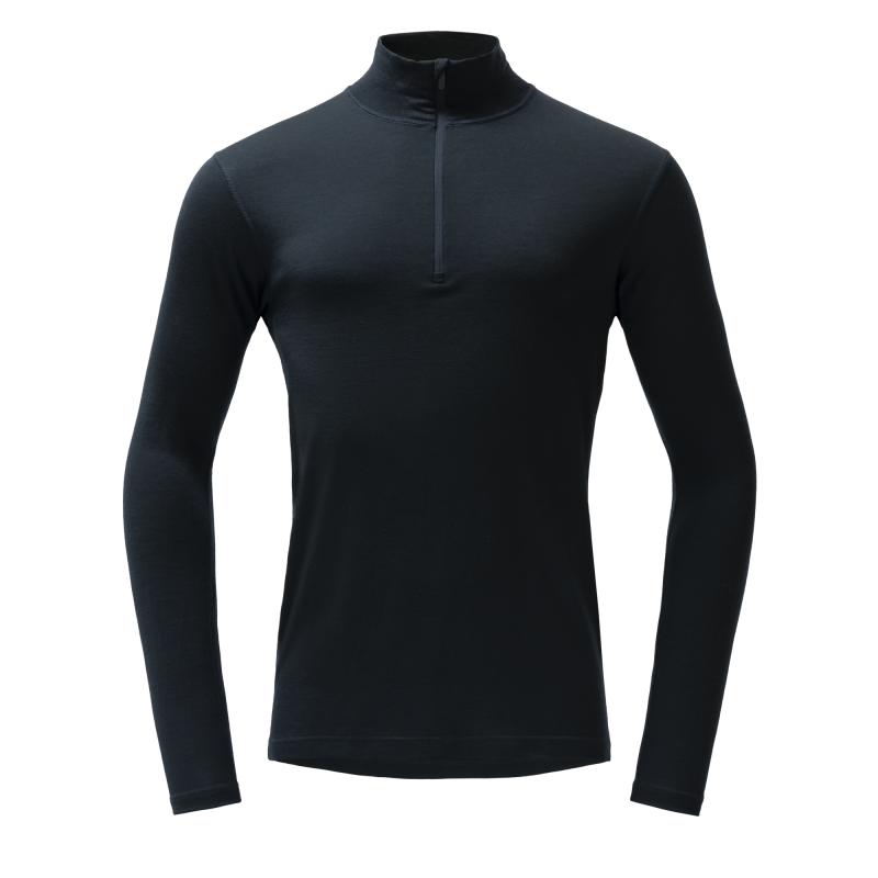 Devold Breeze Plus Merino 200 Zip Neck - Maillot thermique laine mérinos homme | Hardloop