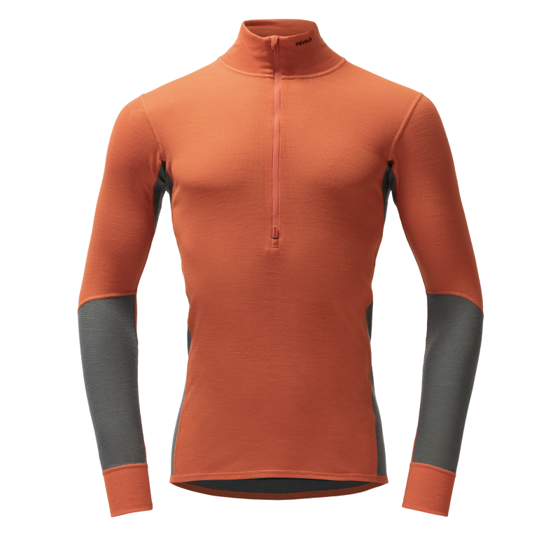 Devold Wool Mesh 190 Zip Neck - Merino Wollen Shirt - Heren | Hardloop
