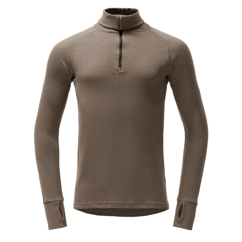 Devold Expedition Merino 235 Z.Neck - Pánské Merinoové Trička | Hardloop