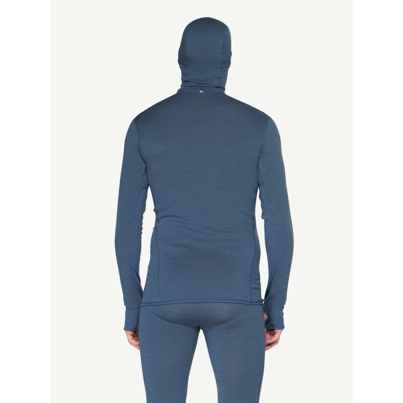 Devold Reverso Merino Hoodie - Maillot thermique laine mérinos homme | Hardloop