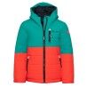 Dark Cyan / Chili Red