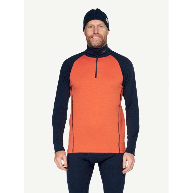 Devold Duo Active Merino 205 Z.Neck - Maglia in lana merino - Uomo | Hardloop