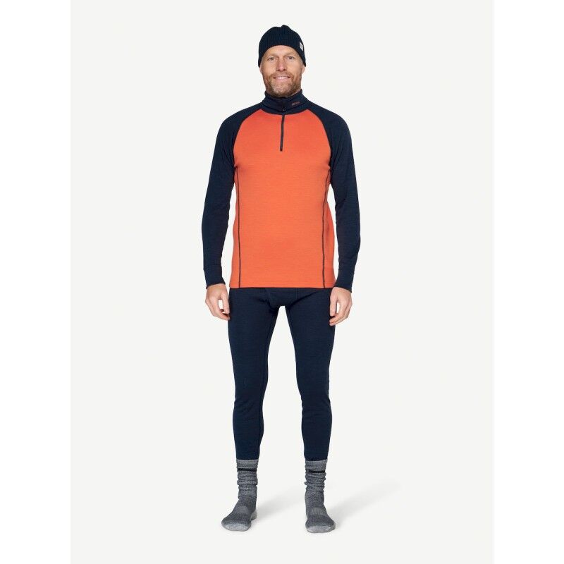 Devold Duo Active Merino 205 Z.Neck - Merinouldtrøj - Herrer | Hardloop
