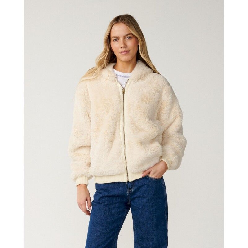 Rip Curl Bossa Nova Fluffy Polar Fleece - Fleecevest - Dames | Hardloop