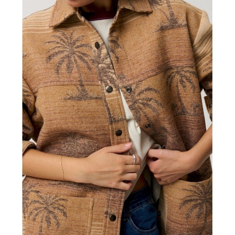 Rip Curl Retro Swell Jacquard Shacket - Jacket - Women's | Hardloop