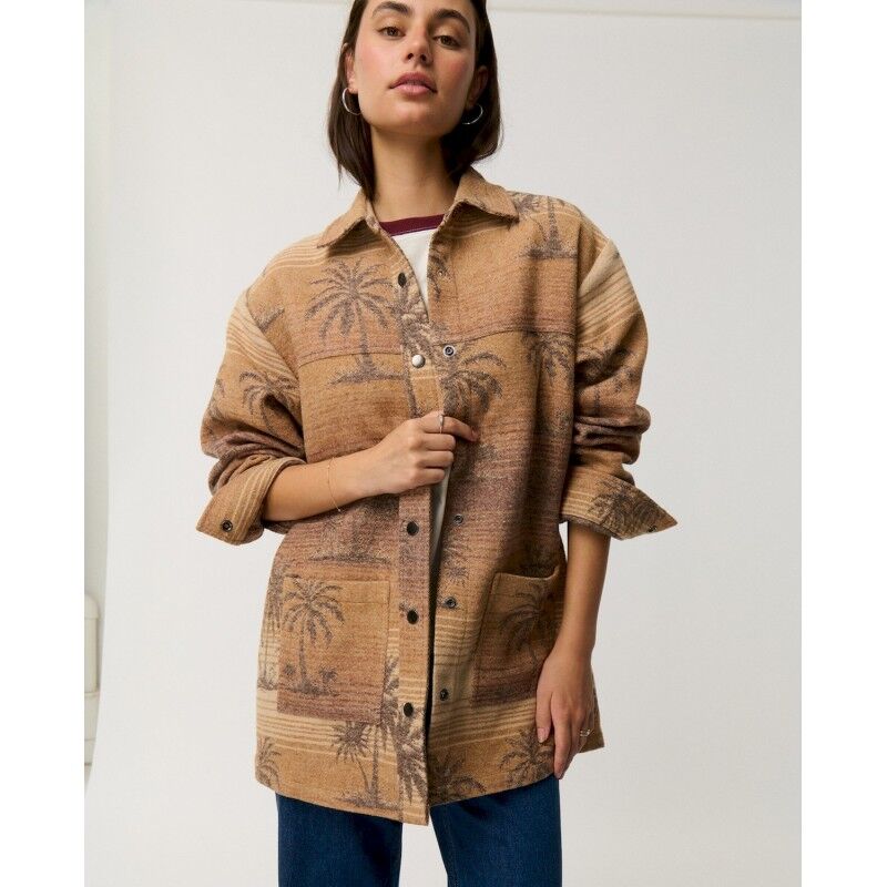 Rip Curl Retro Swell Jacquard Shacket - Giacca - Donna | Hardloop