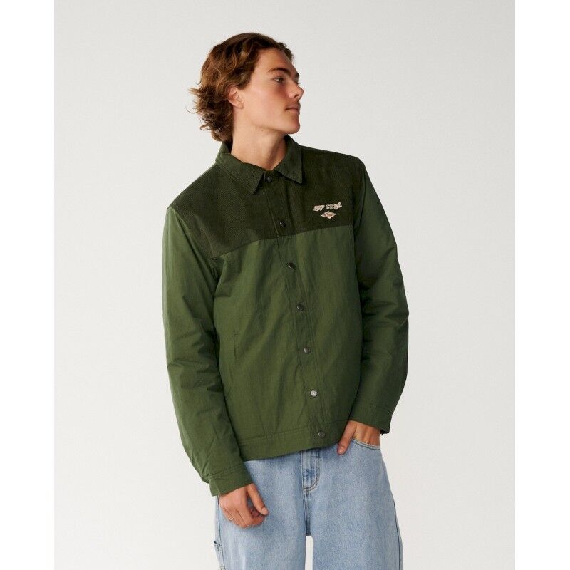 Rip Curl Classic Surf Cord Puffer Jacke - Pánská péřova | Hardloop