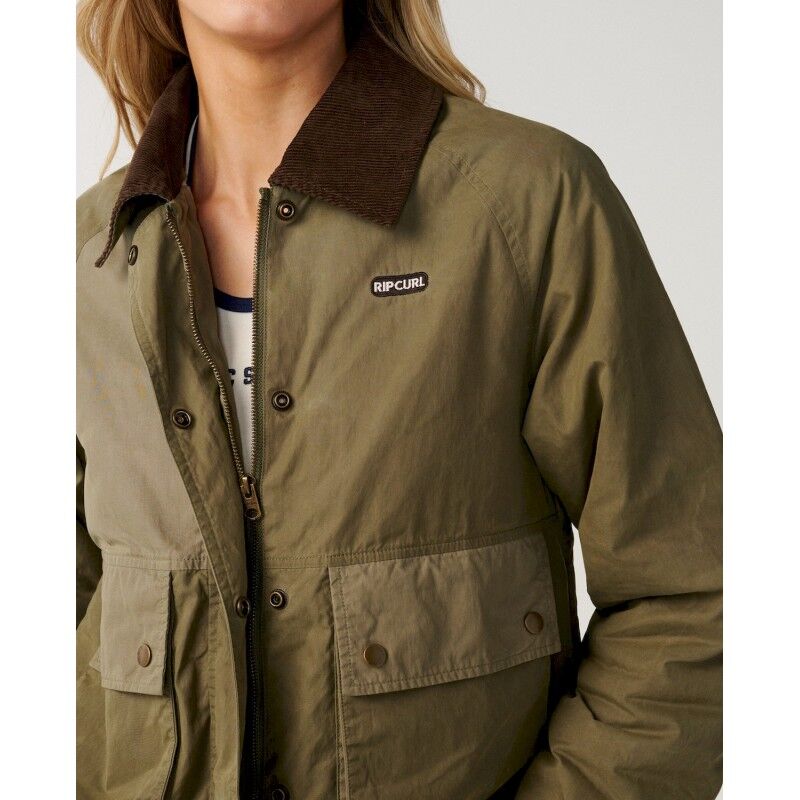 Rip Curl Bossa Nova Waxed Chore Jacket - Giacca - Donna | Hardloop