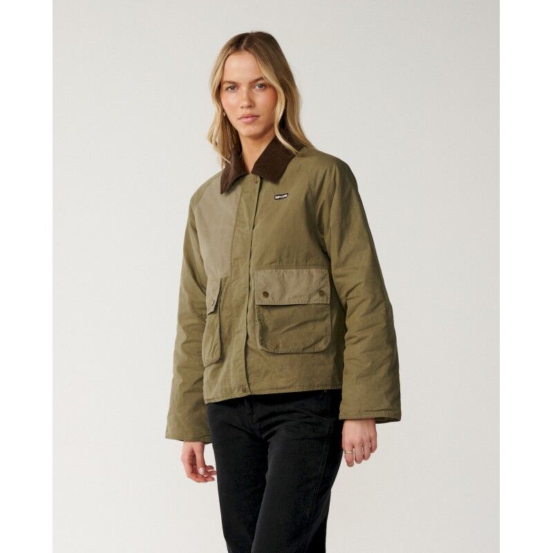 Rip Curl Bossa Nova Waxed Chore Jacket - Dámská bunda | Hardloop