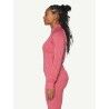 Devold Signature Silk 230 Cross Neck - Maillot thermique laine mérinos femme | Hardloop