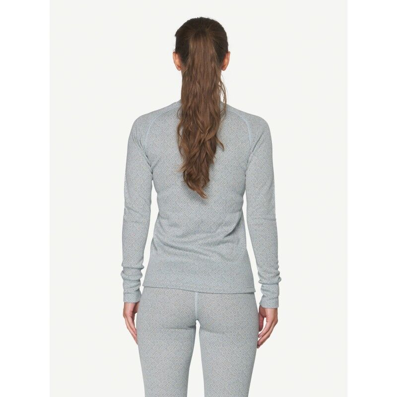 Devold Signature Silk 230 Cross Neck - Merinowolltrikot - Damen | Hardloop