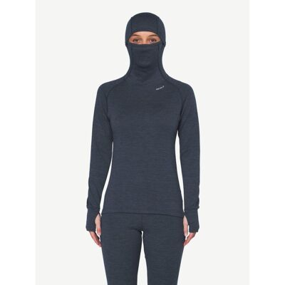 Expedition Merino Silk Hoodie - Merinowolltrikot - Damen